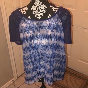American eagle sheer blouse